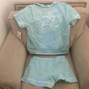 David’s bridal something blue set